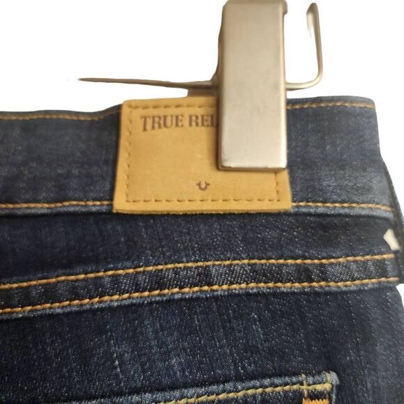 True Religion NWOT Becca Mid Rise Bootcut Flap Pockets Size 29/8 Jeans - Picture 10 of 12